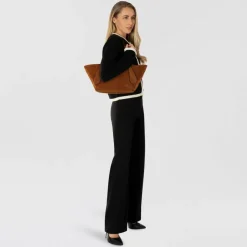 abro Carina Schultertasche Leder 26 cm