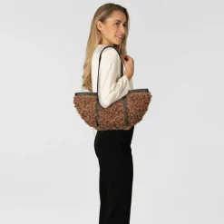 abro Cosmo Shopper Tasche Leder 44 cm