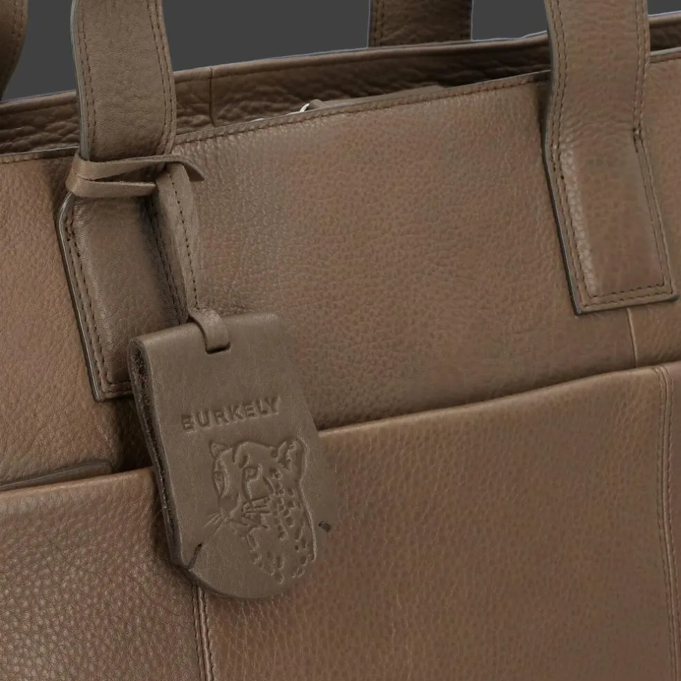 Burkely Soft Skylar Shopper Tasche Leder 40 cm Laptopfach