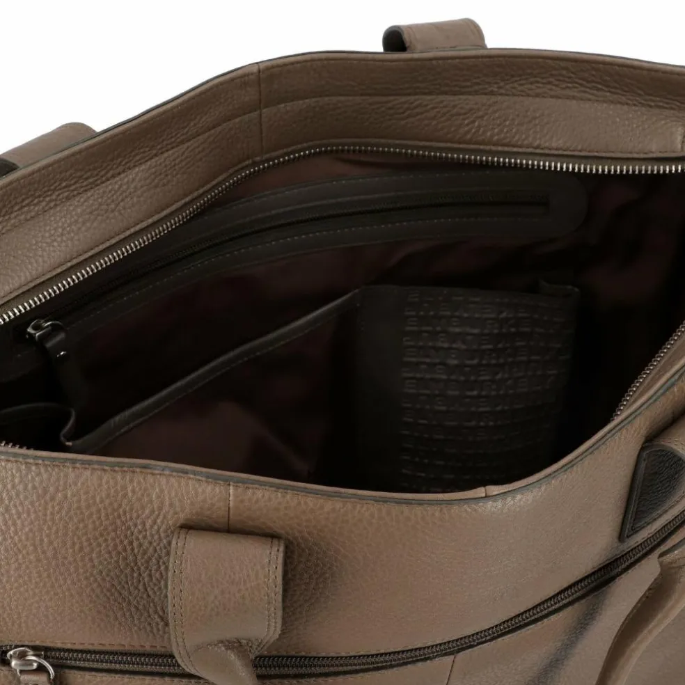 Burkely Soft Skylar Shopper Tasche Leder 40 cm Laptopfach