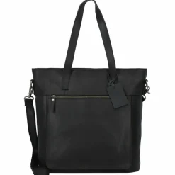 Burkely Vintage Jade Schultertasche Leder 36 cm Laptopfach