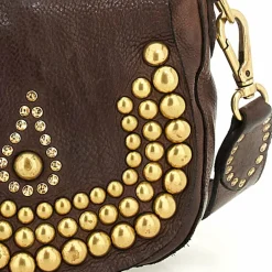 Campomaggi Mini Bag Umhängetasche Leder 18 cm