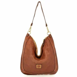 Campomaggi Mogano Schultertasche Leder 44 cm