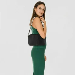 Coccinelle Teb Schultertasche Leder 25 cm