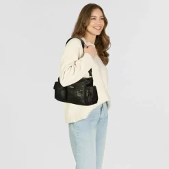 Cowboysbag Hawley Glam Schultertasche Leder 25 cm