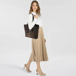Cowboysbag Leopard chic Harrison Shopper Tasche 55 cm