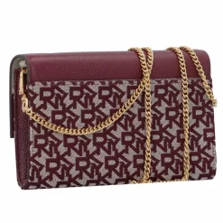 DKNY Rosa Clutch Geldbörse Leder 20 cm