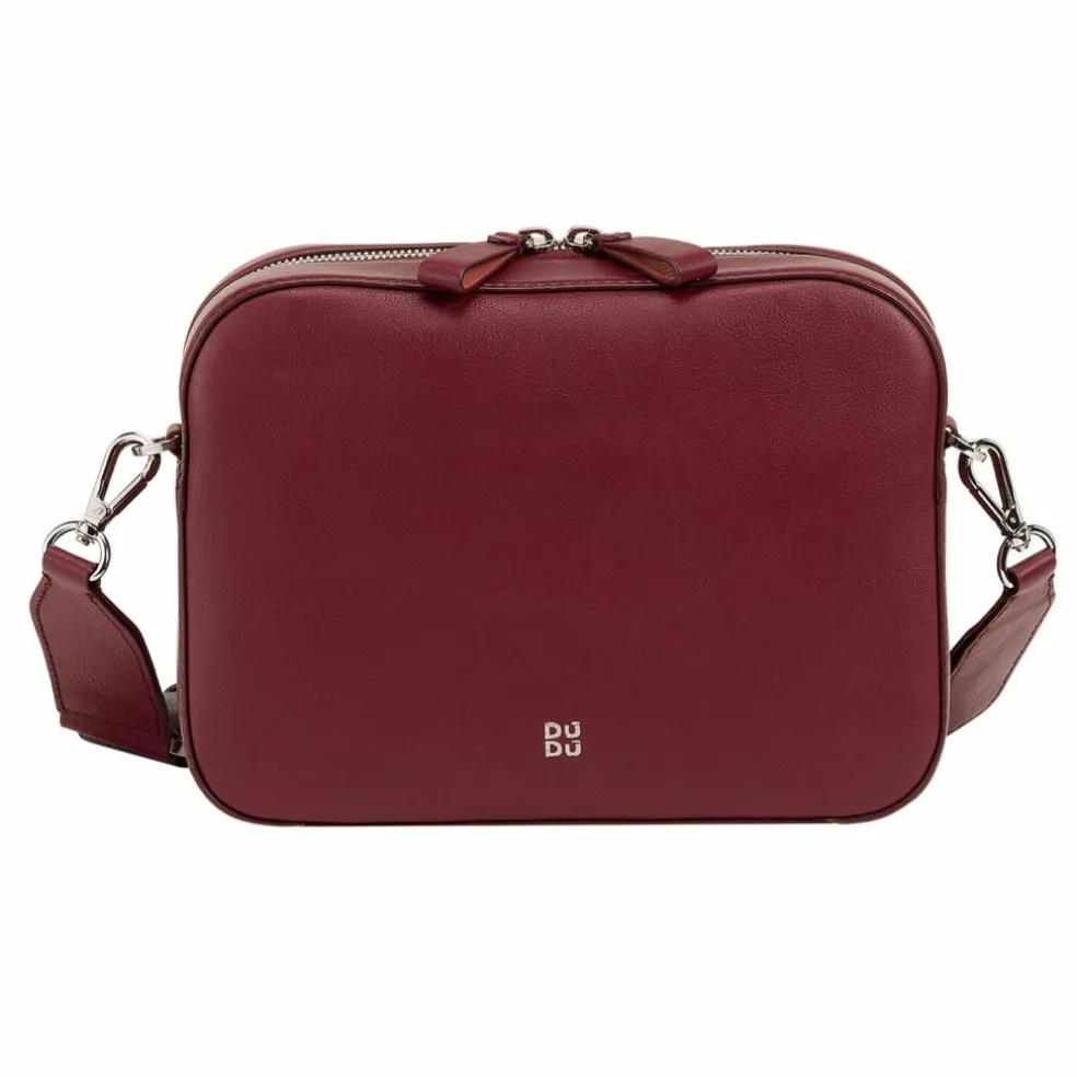 DuDu Caroline Umhängetasche Leder 24 cm