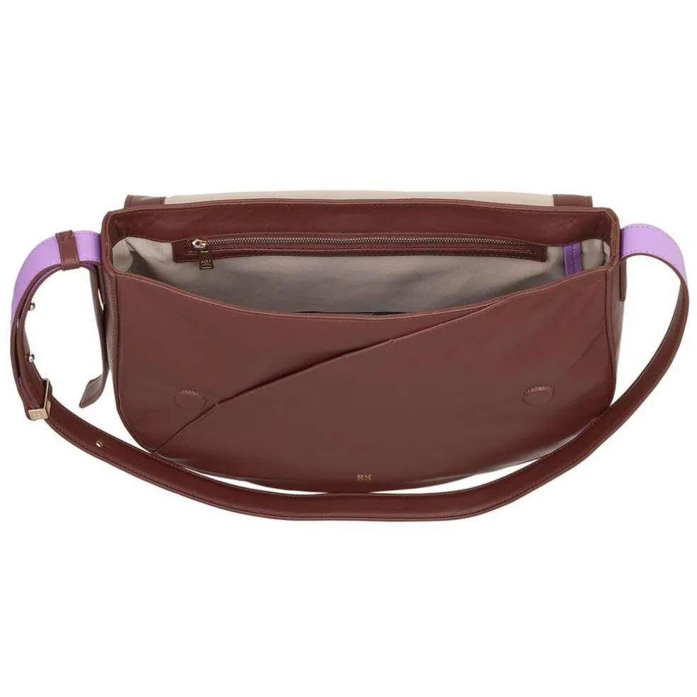 DuDu Formentera Schultertasche Leder 34 cm