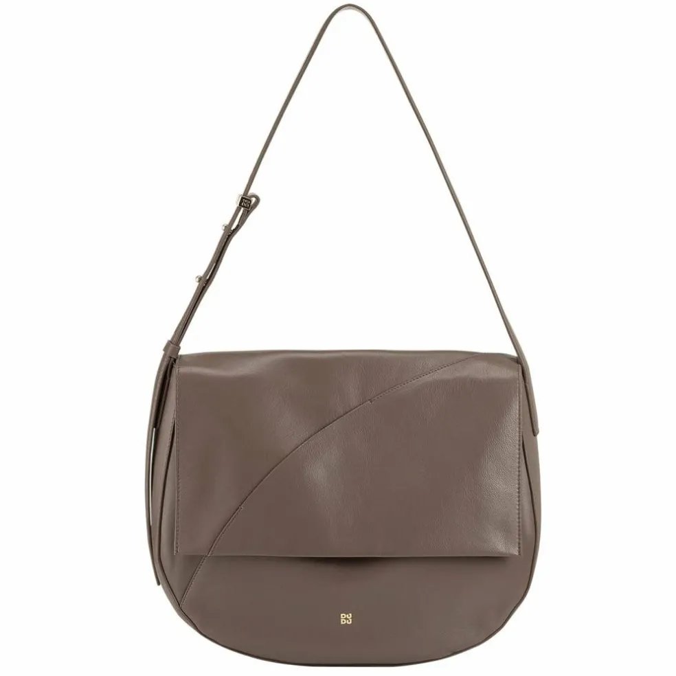 DuDu Formentera Schultertasche Leder 34 cm