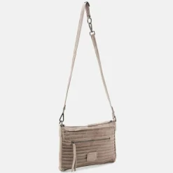 FredsBruder Riffel Schultertasche Leder 30 cm