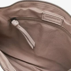 FredsBruder Riffel Schultertasche Leder 30 cm