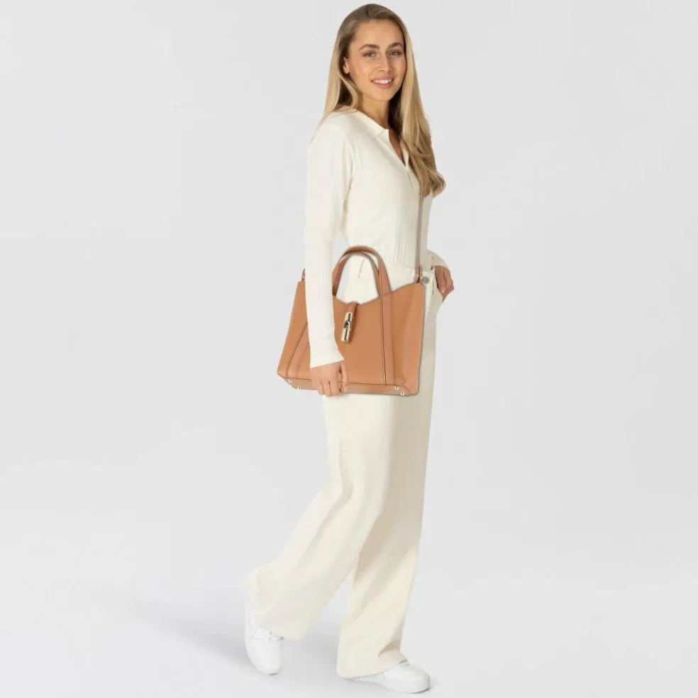 Furla Goccia Shopper Tasche S Leder 28 cm