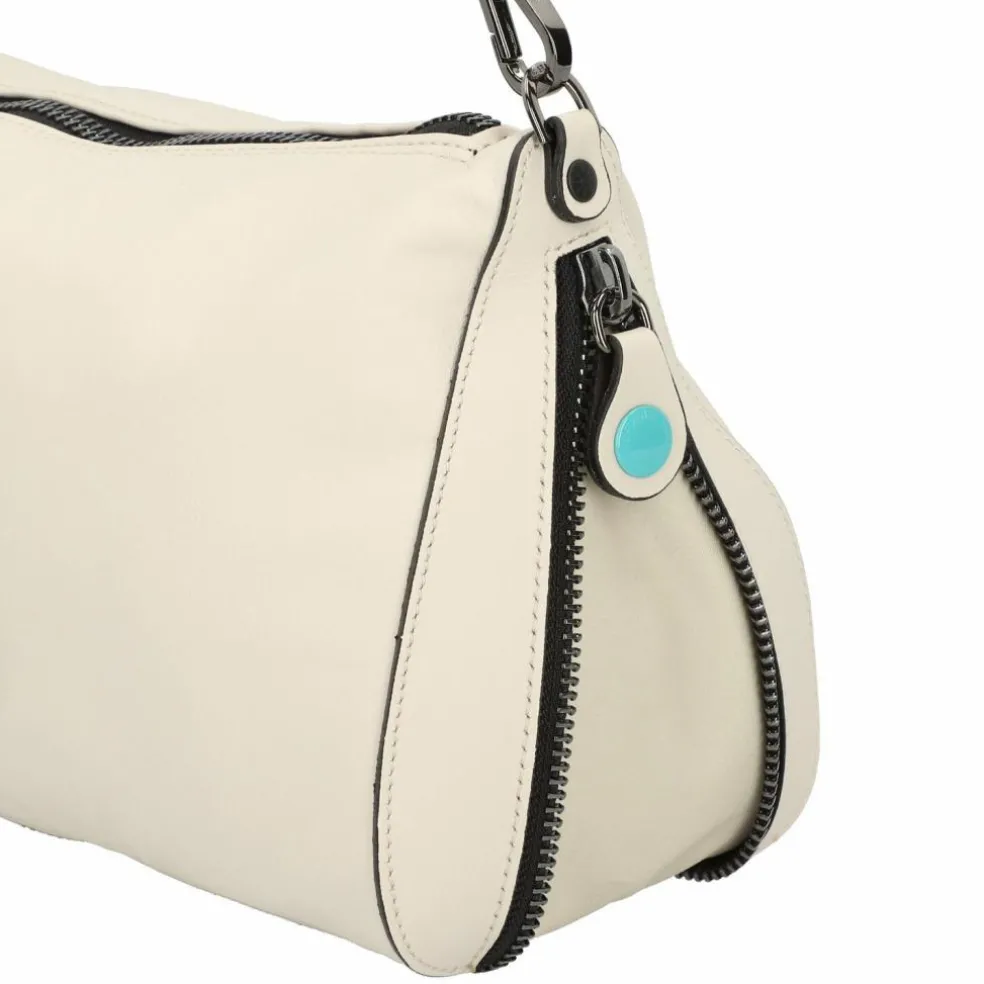 Gabs Pepita Schultertasche Leder 31 cm mit Dehnfalte