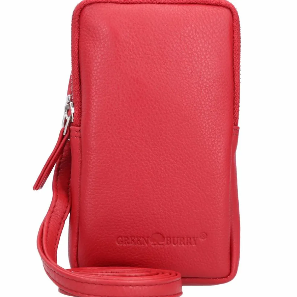 Greenburry Nappa Handytasche Leder 10,5 cm
