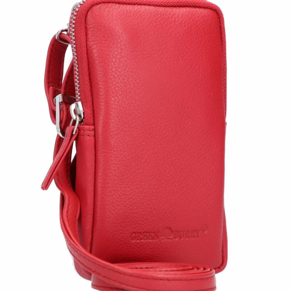 Greenburry Nappa Handytasche Leder 10,5 cm