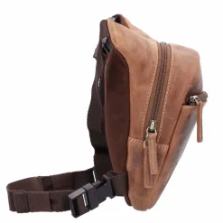 Greenburry Vintage Biker Gürteltasche Leder 20 cm