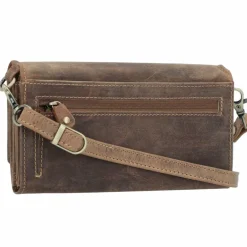 Greenburry Vintage Clutch Geldbörse RFID Schutz Leder 20 cm