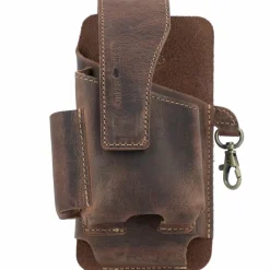 Greenburry Vintage Gürteltasche Leder 8 cm