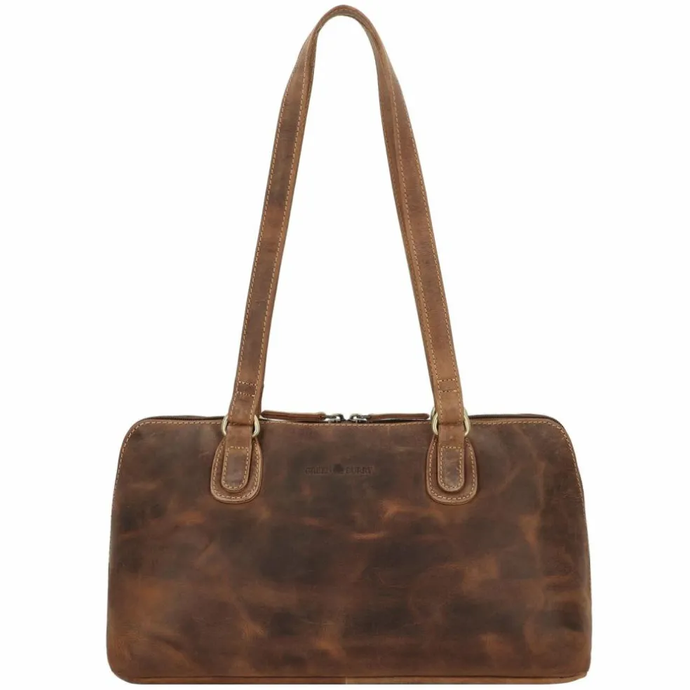 Greenburry Vintage Schultertasche S Leder 37 cm