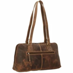 Greenburry Vintage Schultertasche S Leder 37 cm