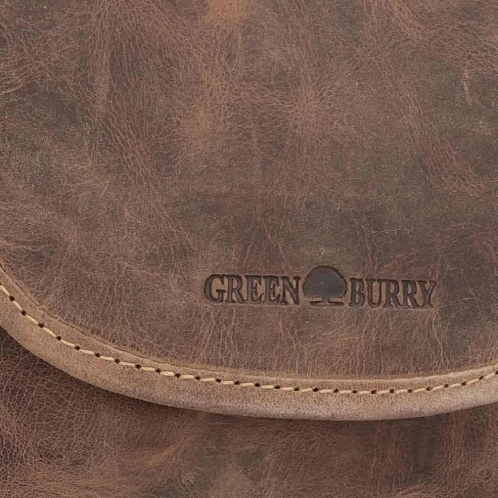 Greenburry Vintage Umhängetasche II Leder 17 cm