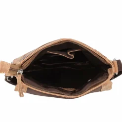 Greenburry Vintage Umhängetasche Leder 22 cm