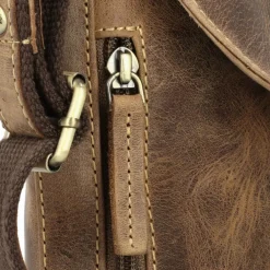 Greenburry Vintage Umhängetasche Leder 20 cm