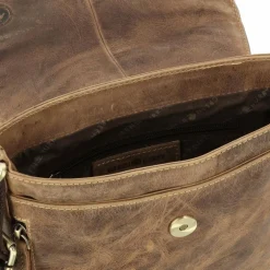 Greenburry Vintage Umhängetasche Leder 20 cm
