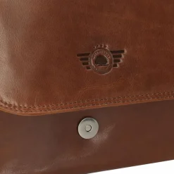 Greenburry Vintage Umhängetasche Leder 26 cm