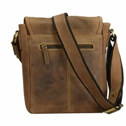 Greenburry Vintage Umhängetasche Leder 23 cm