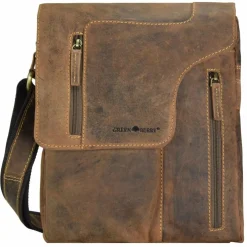 Greenburry Vintage Umhängetasche I Leder 17 cm