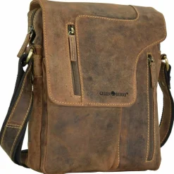 Greenburry Vintage Umhängetasche I Leder 17 cm