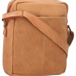 Greenland Nature GreenLand NATURE Umhängetasche Leder 22 cm