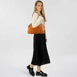 Harbour 2nd Ravina Schultertasche Leder 42.5 cm