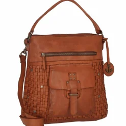 Harbour 2nd Soft Weaving Iris Schultertasche Leder 33 cm
