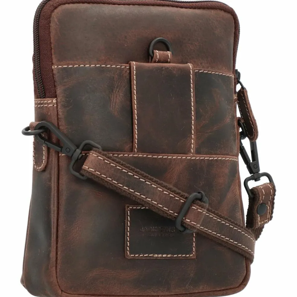 Jack Kinsky Baltimore 11 Umhängetasche Leder 16 cm