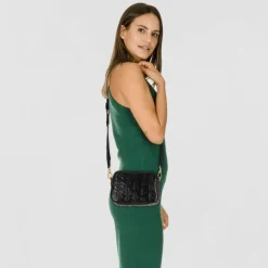 Lacoste Maheki Mini Bag Umhängetasche S Leder 18 cm