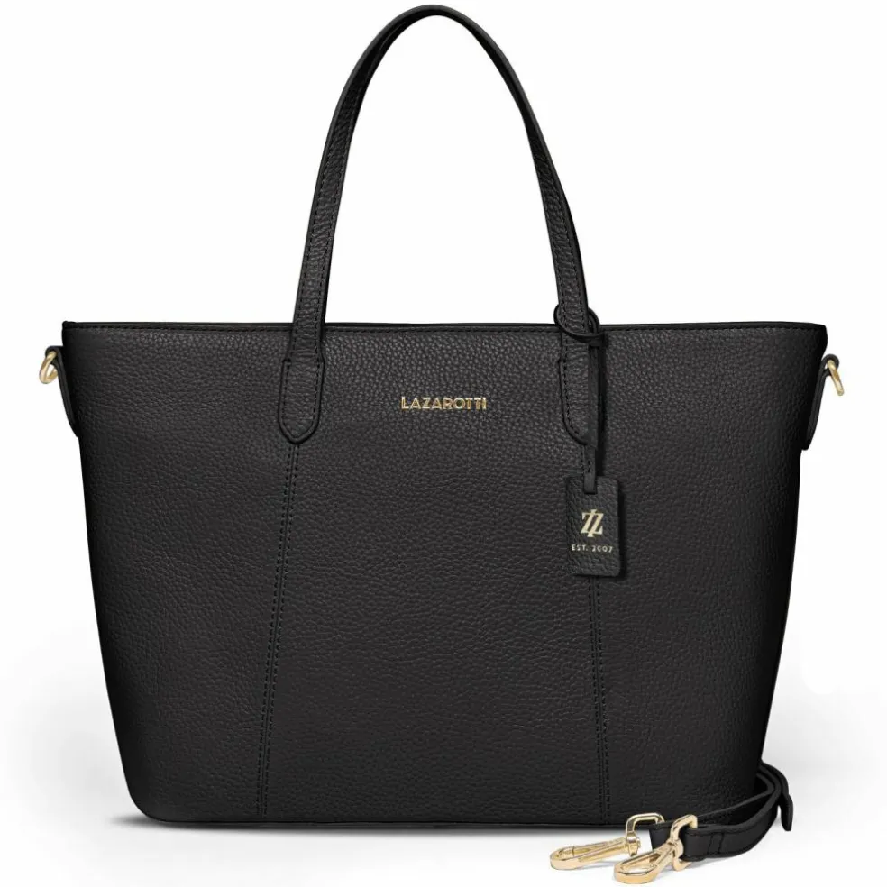 Lazarotti Bologna Leather Shopper Tasche Leder 31 cm