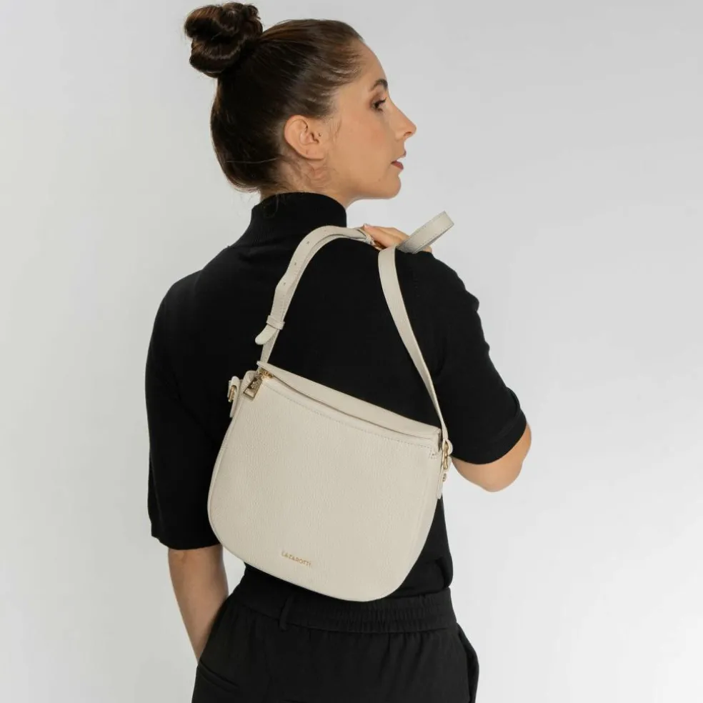 Lazarotti Bologna Leather Umhängetasche Leder 25 cm