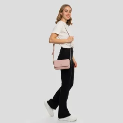 Lazarotti Bologna Leather Umhängetasche Leder 21 cm