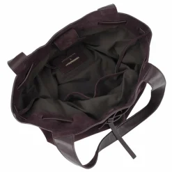 LES VISIONNAIRES Garbriella Shopper Tasche Leder 40 cm