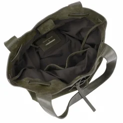 LES VISIONNAIRES Garbriella Shopper Tasche Leder 40 cm