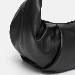 LES VISIONNAIRES Greta Essential Schultertasche Leder 43 cm