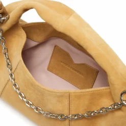 LES VISIONNAIRES Sadie Cozy Chain Handtasche Leder 37 cm