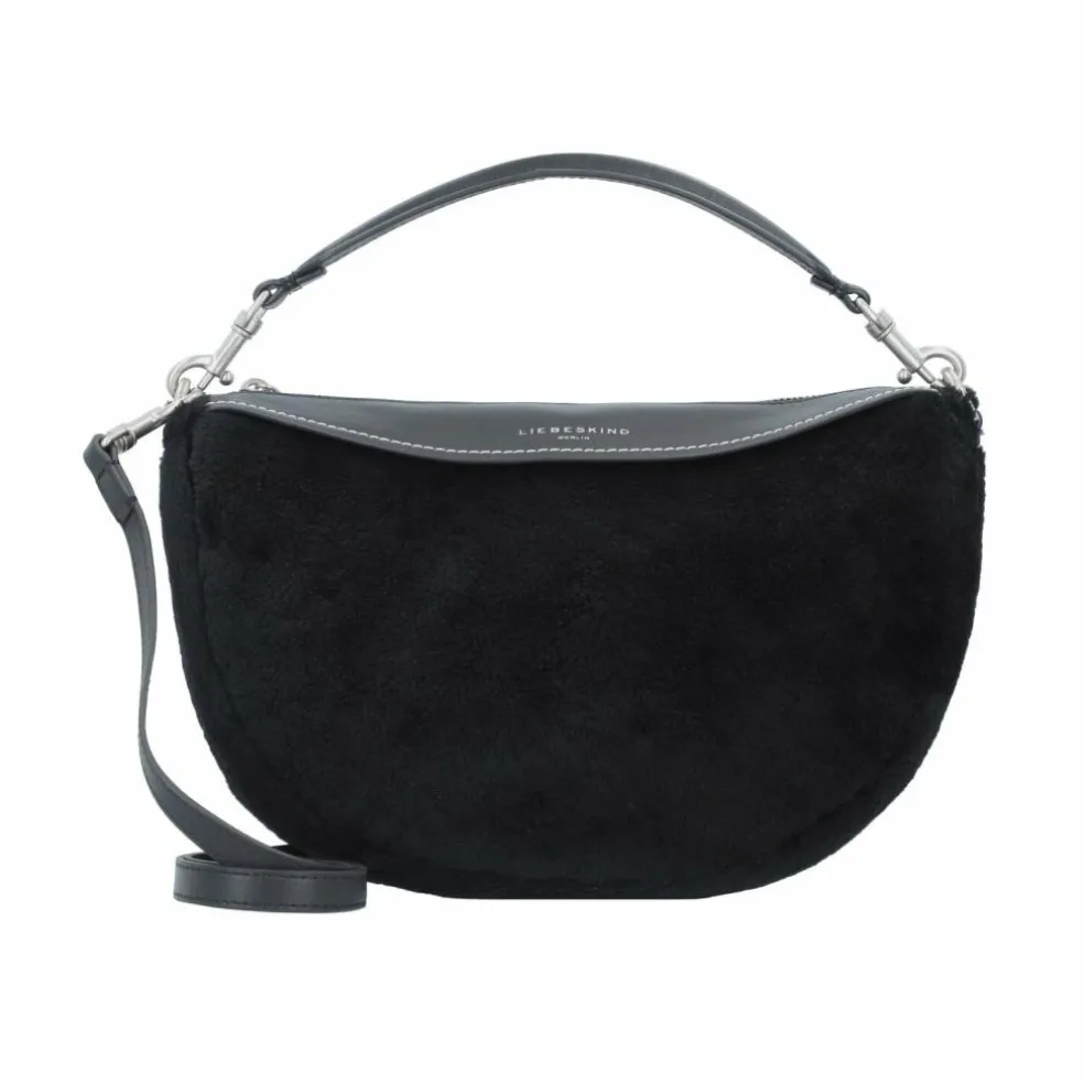 Liebeskind Shearling Handtasche Leder 28 cm