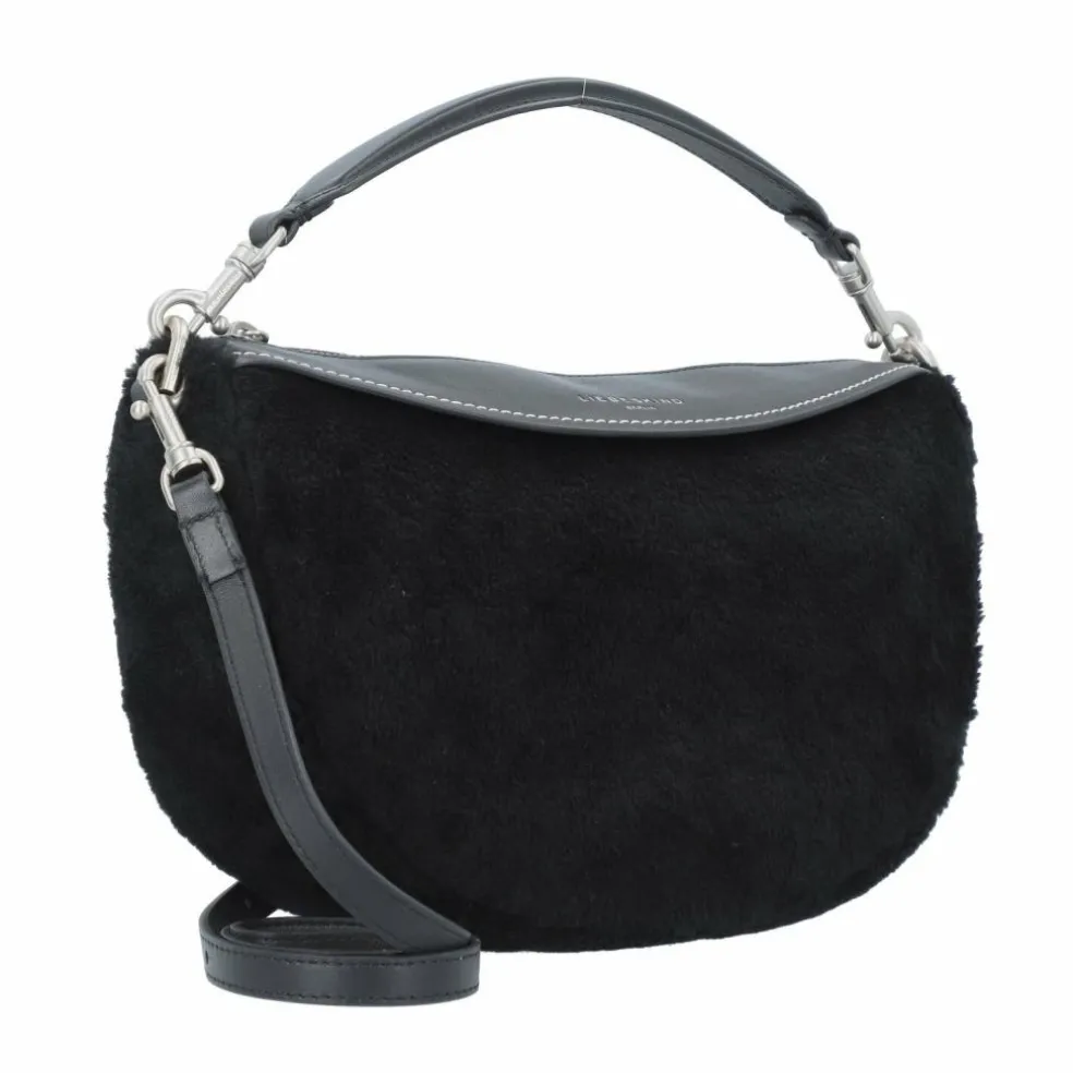 Liebeskind Shearling Handtasche Leder 28 cm