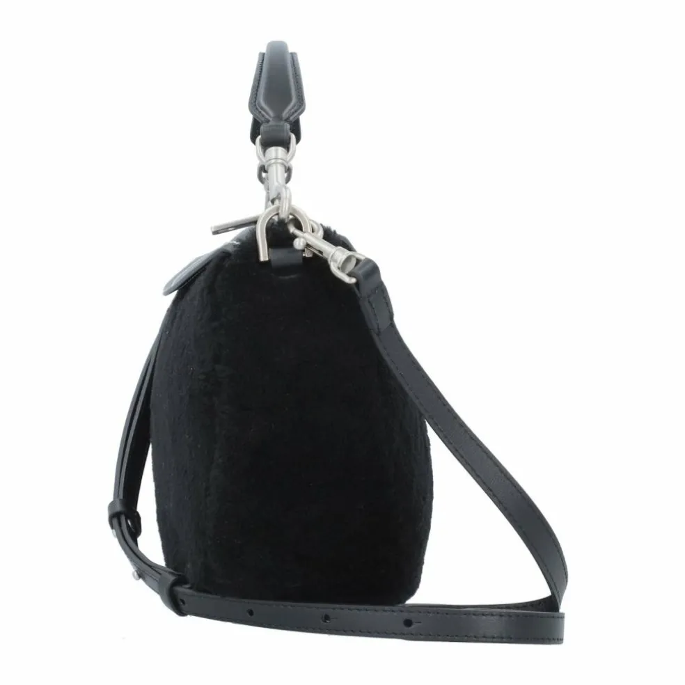 Liebeskind Shearling Handtasche Leder 28 cm
