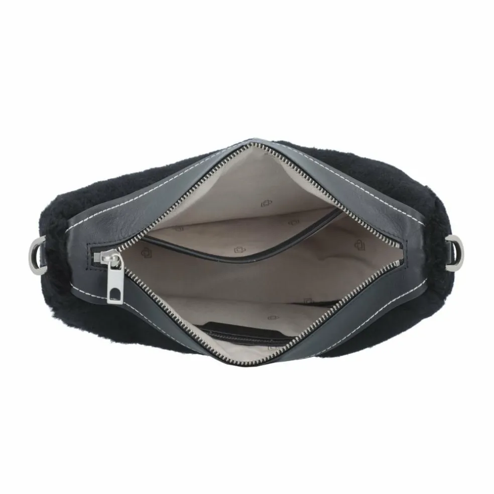 Liebeskind Shearling Handtasche Leder 28 cm