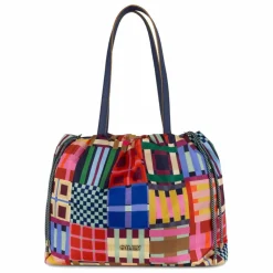 Oilily Tartan Tape Skar Shopper Tasche 36 cm
